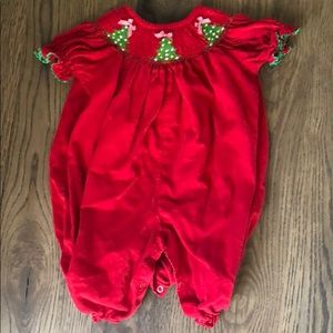 Southern sunshine kids - Girls Christmas romper